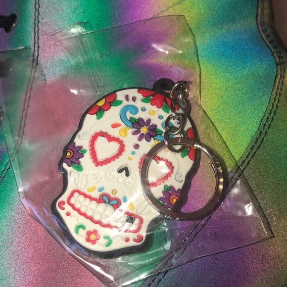 Jewelry - Sugar skull key ring